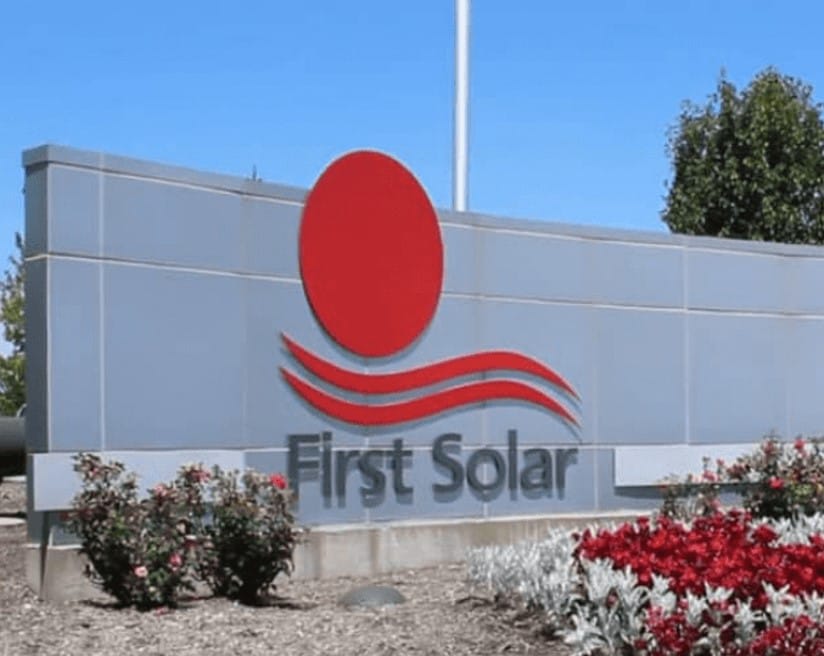 First Solar Manufacturing Plant